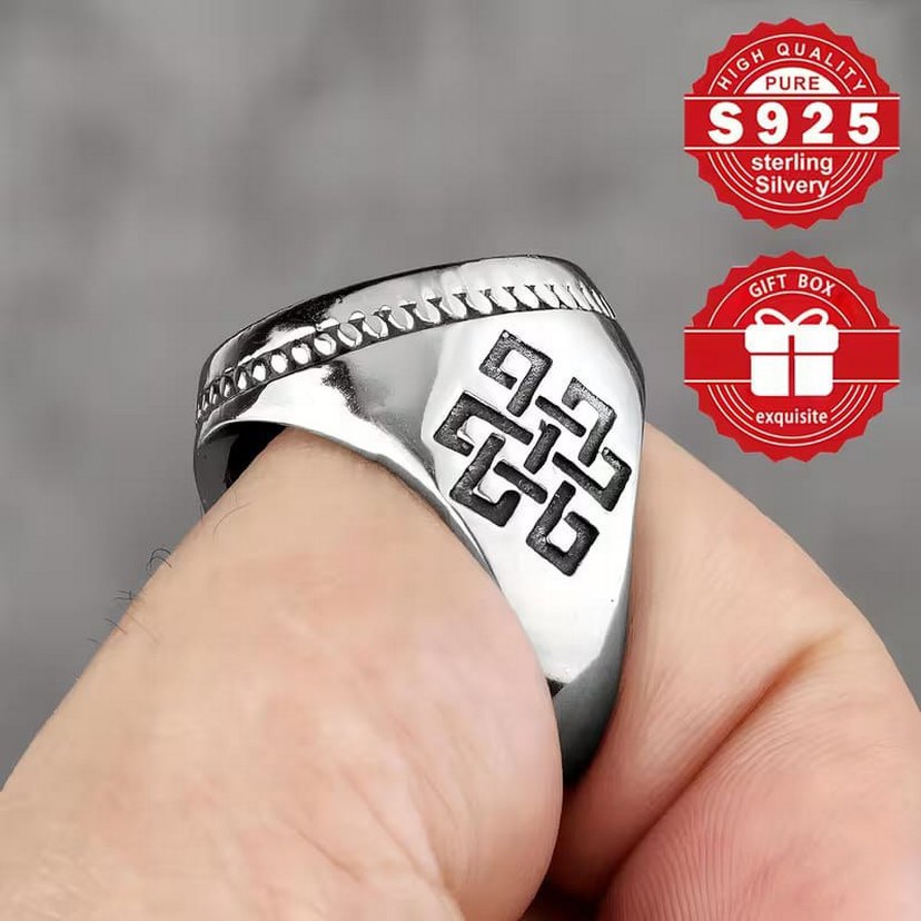 925 Ayar Gümüş Yüzük - Görsel 3