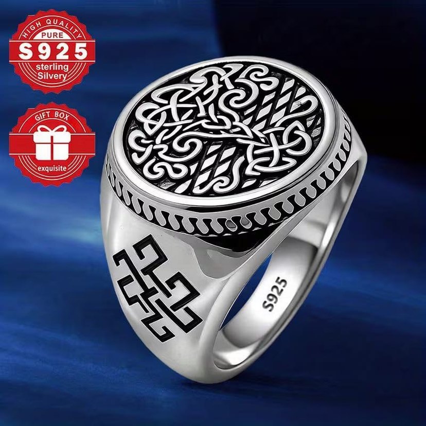 925 Ayar Gümüş Yüzük - Görsel 5