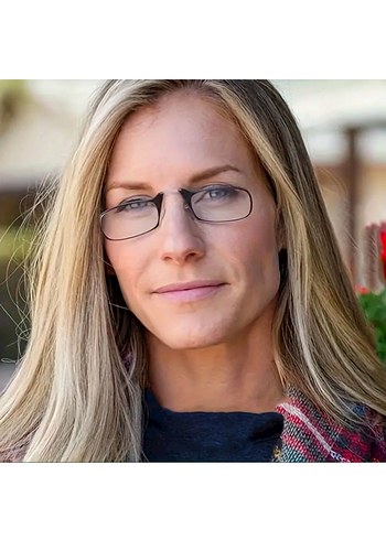 Burun Klipsli Okuma Gözlüğü - Görsel 3