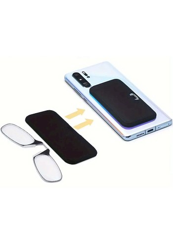 Burun Klipsli Okuma Gözlüğü - Görsel 2