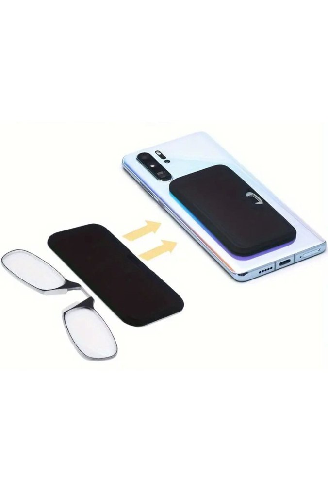 Burun Klipsli Okuma Gözlüğü - Görsel 2