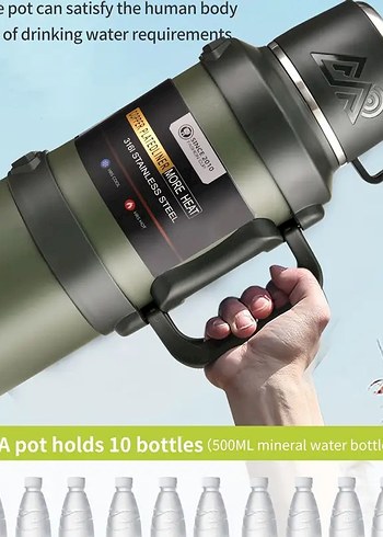 Beden Stainless Çelik Termos 3 Litre
