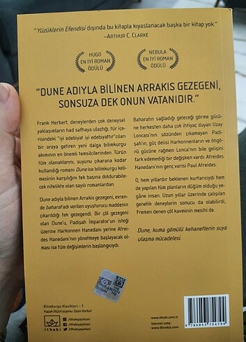  Dune 1. Kitap Roman