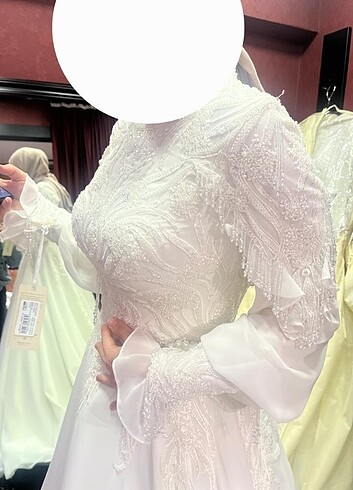 Aysira Tesettür Gelinlik - Görsel 7