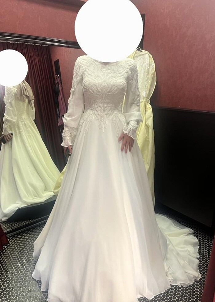 Aysira Tesettür Gelinlik - Görsel 3