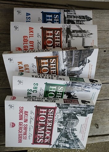  Sherlock Holmes 5li kitap seti