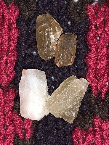 ham honey calcite kristalleri