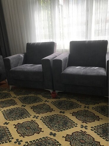  Beden gri Renk Oturma grubu