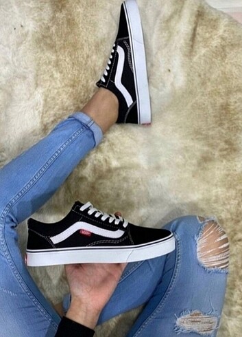 38 Beden siyah Renk Vans Old Skool