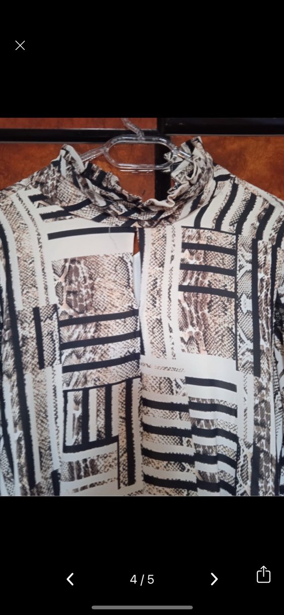 Adl Bohem Desenli Uzun Kollu Piliseli Kadın Elbise - Görsel 4