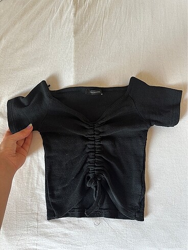 Trendyolmilla siyah crop