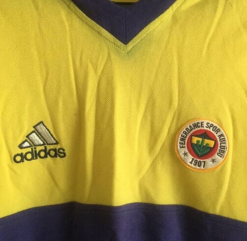 m Beden lacivert Renk Fenerbahçe Adidas Eski Polo Yaka Tshirt Orijinal