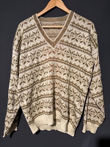 Vintage Unisex V Yaka Kazak