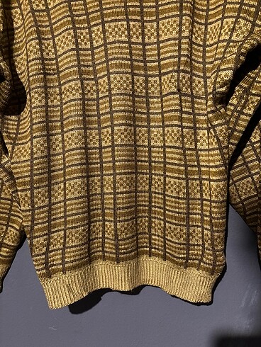 m Beden Vintage V yaka 80?s Kazak Unisex