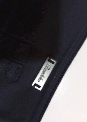 Siyah Kemerli Regular Fit Denim Pantolon - Görsel 6