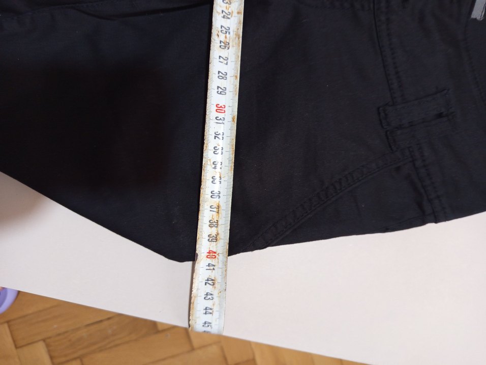 Siyah Kemerli Regular Fit Denim Pantolon - Görsel 3