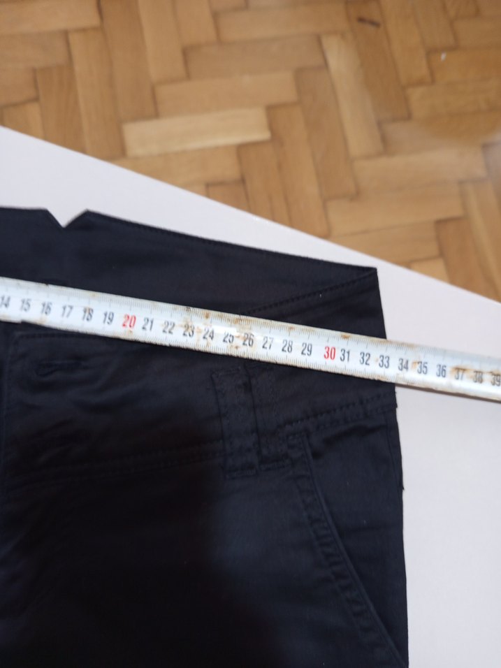 Siyah Kemerli Regular Fit Denim Pantolon - Görsel 4