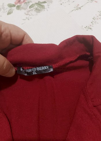 l Beden Bordo Kadın uzun kol Rahat Pijama Takımı