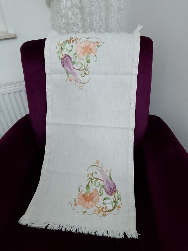 vintage el boyaması ranır - Görsel 2