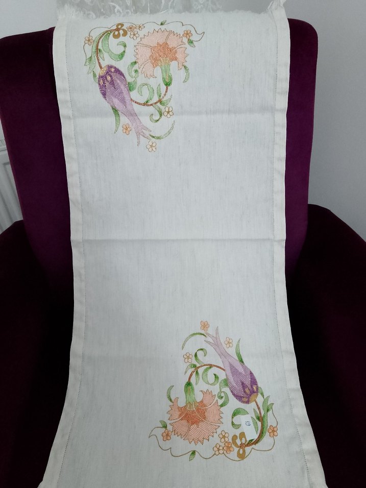 vintage el boyaması ranır - Görsel 3