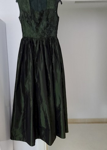 tafta kumaş özel dikimGotik Abiye Elbise - Görsel 5