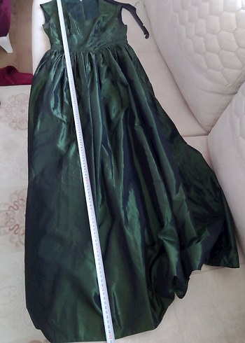 tafta kumaş özel dikimGotik Abiye Elbise - Görsel 9