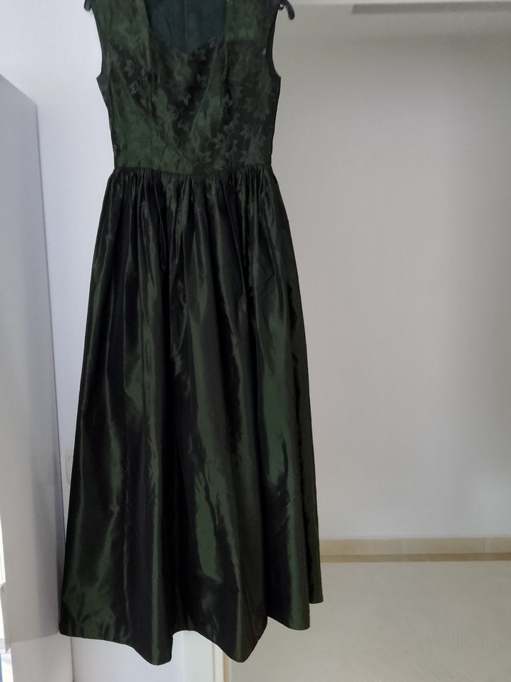 tafta kumaş özel dikimGotik Abiye Elbise - Görsel 5