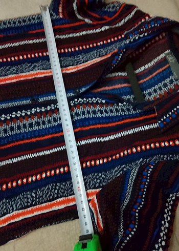 Çok Renkli Bohem Uzun Kollu Gömlek - Görsel 4