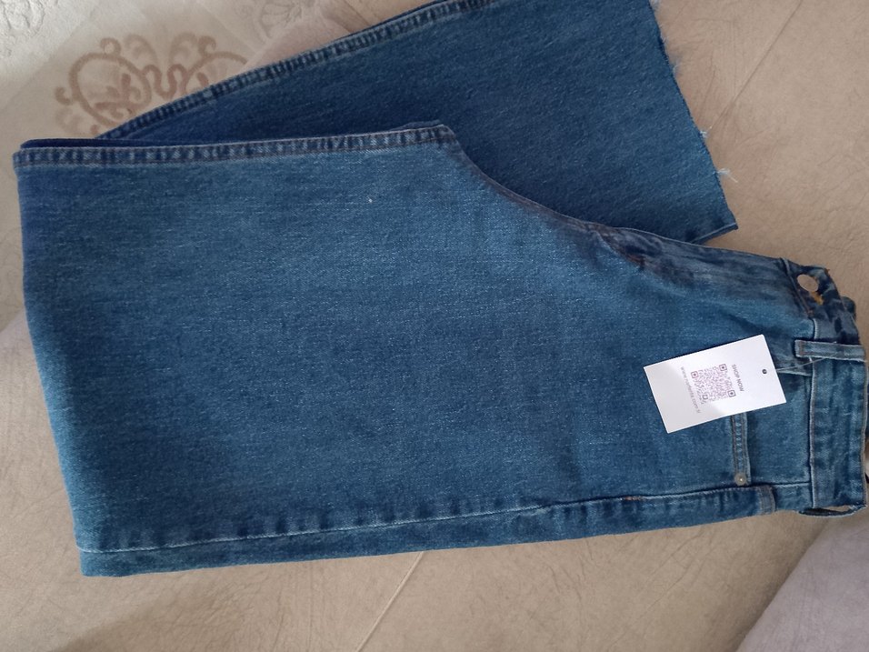 yeni etiketli Regular Fit Kadın Kot Pantolon - Görsel 5