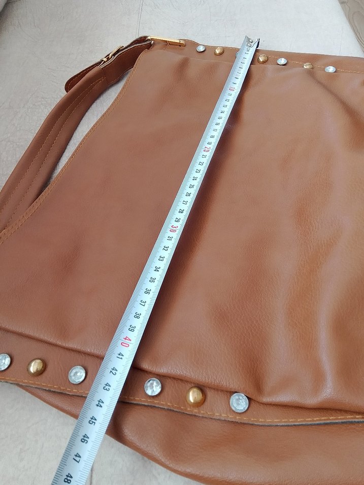 Deri Fermuarlı Kadın Çanta - Görsel 4