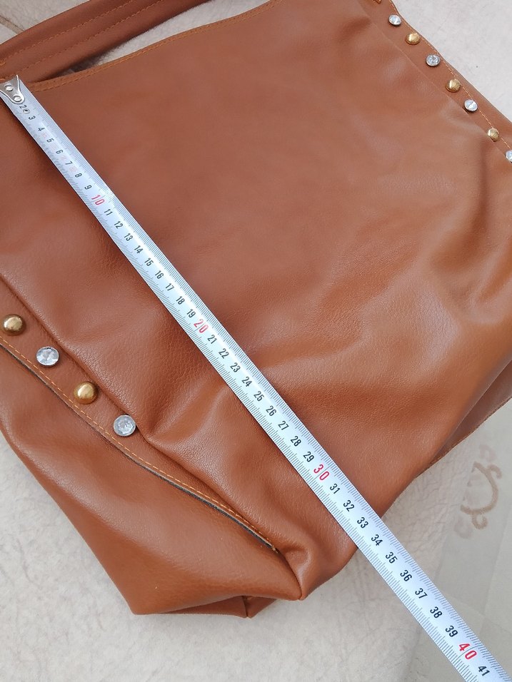 Deri Fermuarlı Kadın Çanta - Görsel 5