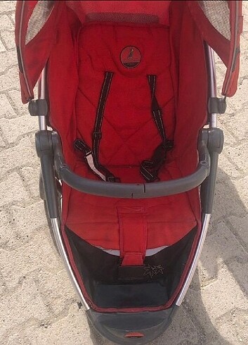 Diğer Beden kırmızı Renk Pierre cardin bebek arabası