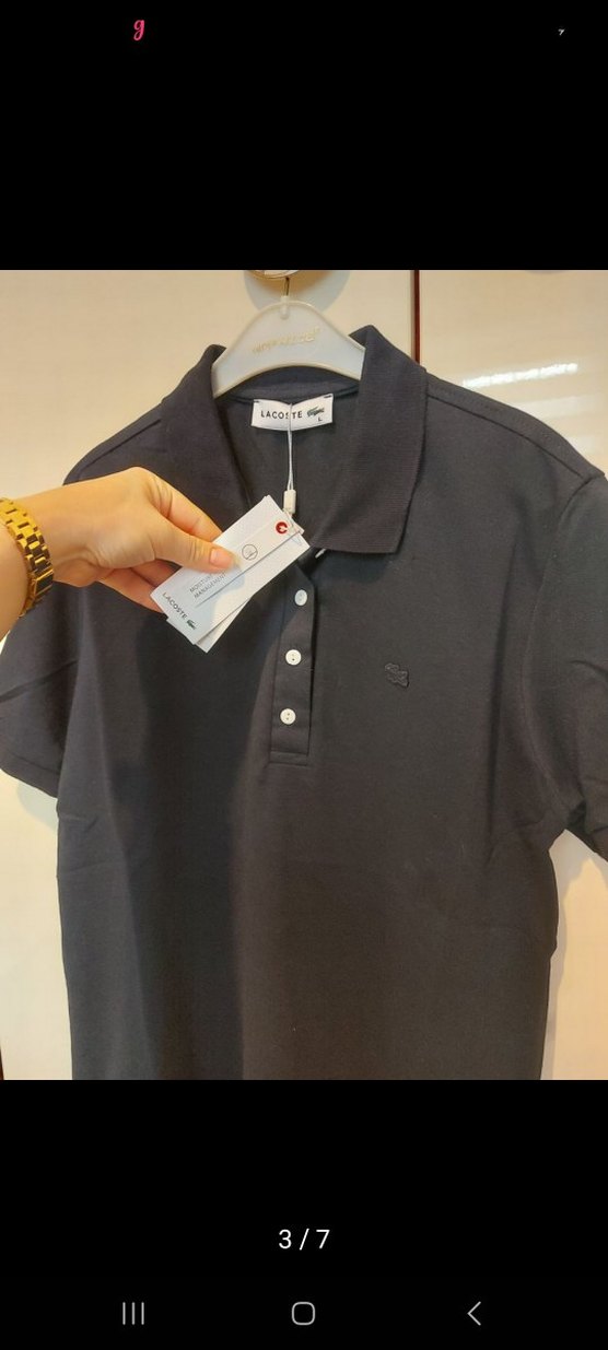 Lacoste Siyah Erkek Polo Tişört - Görsel 3
