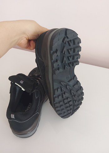 Siyah Bağcıklı Erkek Outdoor Ayakkabı - Görsel 2