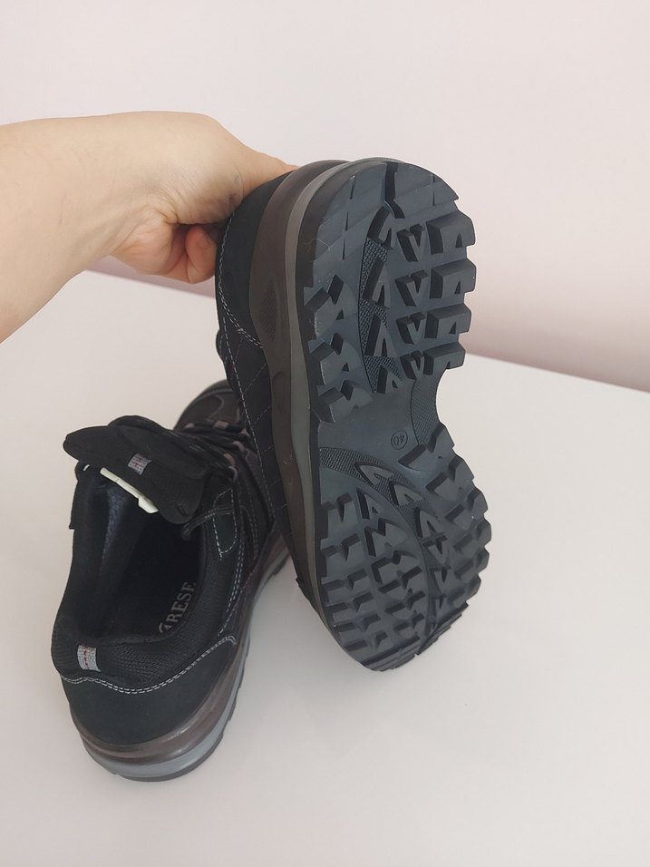 Siyah Bağcıklı Erkek Outdoor Ayakkabı - Görsel 2