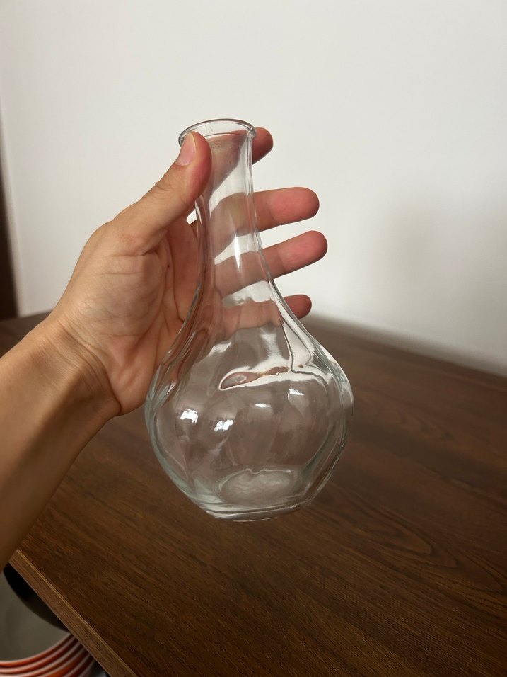 Şeffaf Cam Vazo - Görsel 2