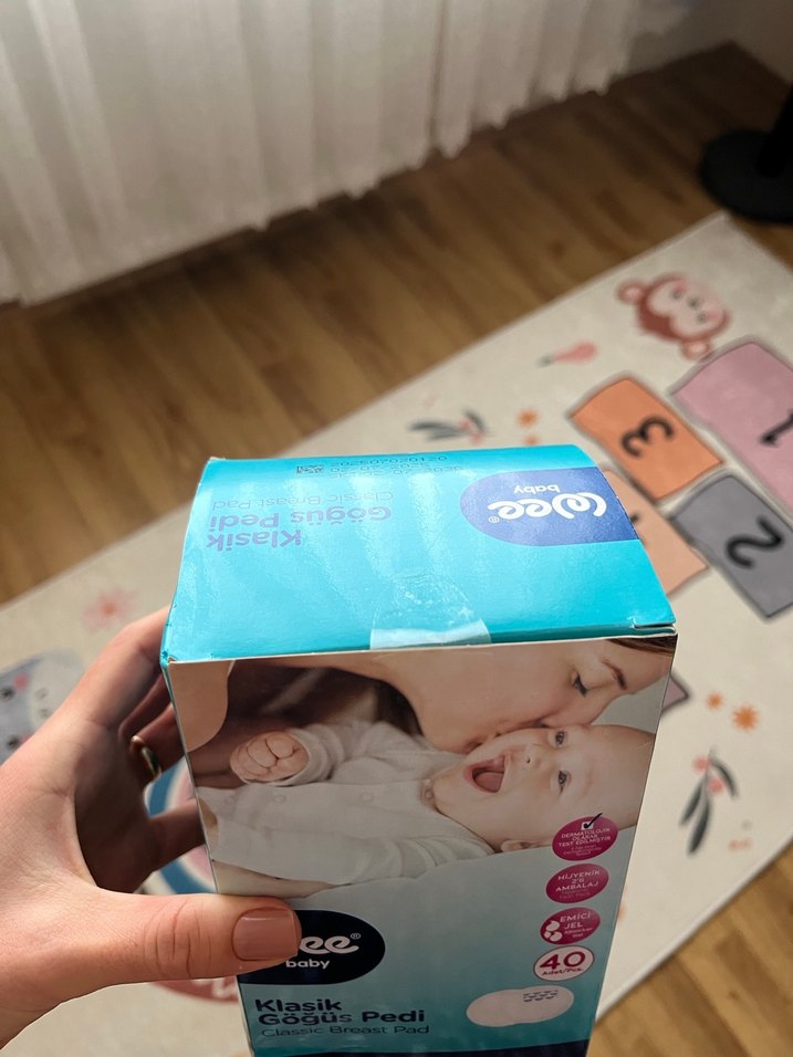 Wee Baby Klasik Göğüs Pedi 40'lı Beyaz - Görsel 2