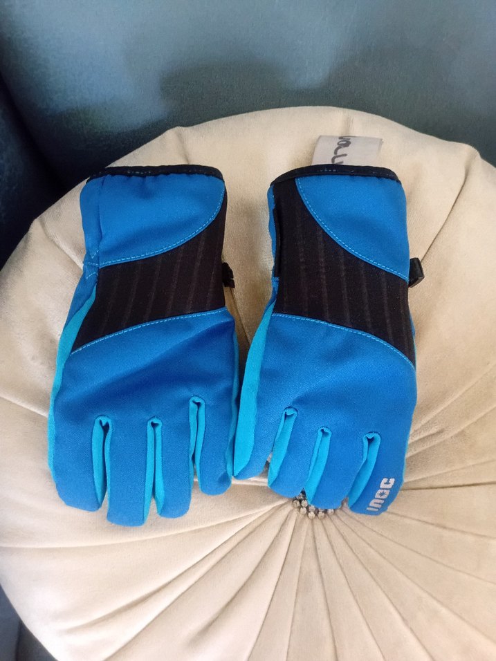 Mavi Erkek Eldivenleri Velcro Kapatmalı - Görsel 2