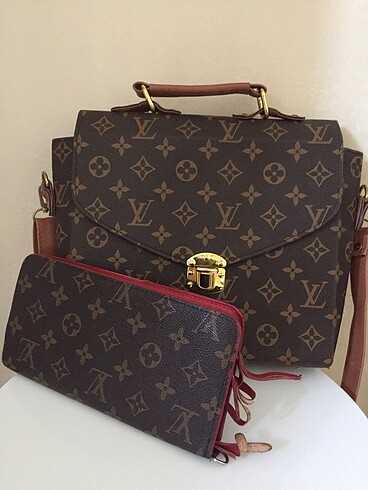 Louis vuitton çanta -cüzdan