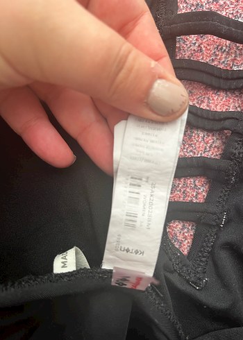 Siyah Strappy Gotik Mayo - Görsel 2