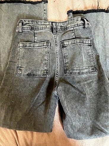 27 Beden Koyu gri jean