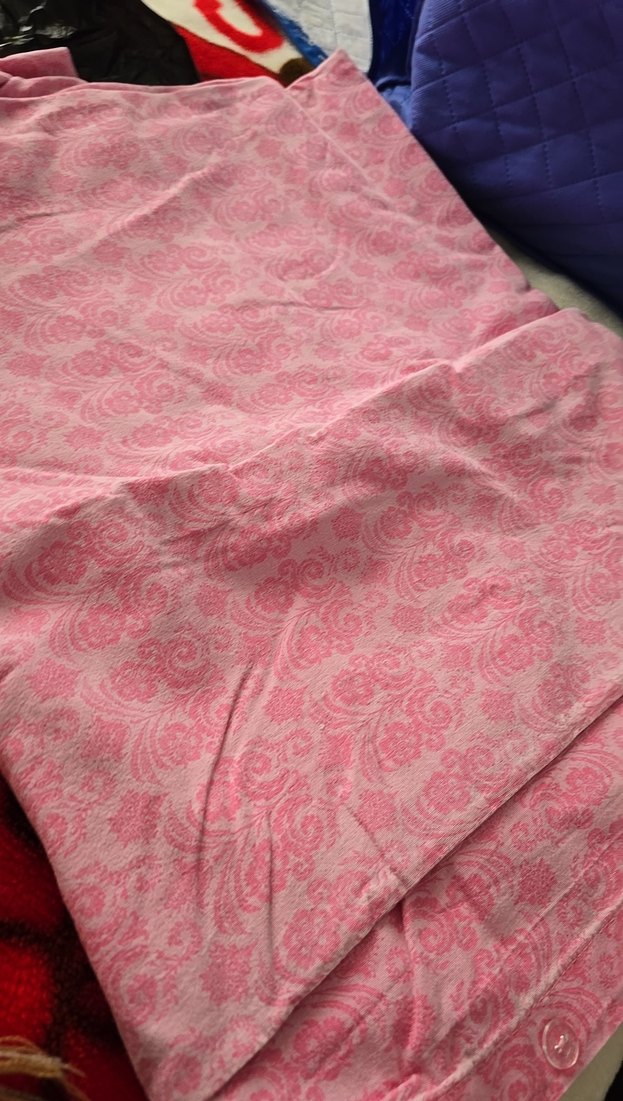 Pembe Desenli Nevresim  tek kişilik - Görsel 4