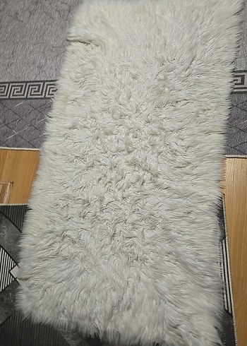 Bohem Gri Tüylü Halı - Görsel 4