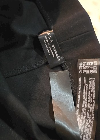 Siyah Gotik Fermuarlı Kadın Kumaş Pantolon - Görsel 6