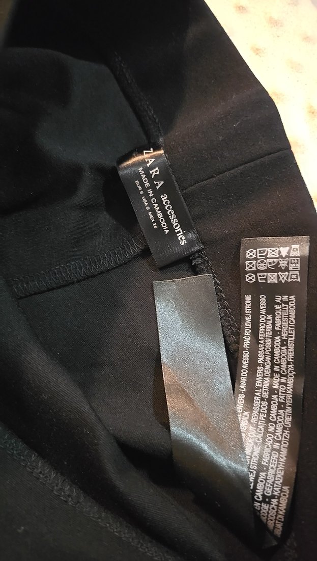 Siyah Gotik Fermuarlı Kadın Kumaş Pantolon - Görsel 5