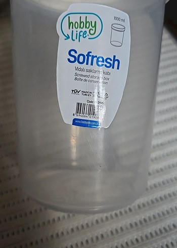 Leopar desenli kapaklı besin saklama kabı - Görsel 7