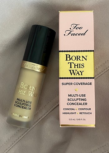  Beden Too Faced Born This Way full coverage concealer kapatıcı
