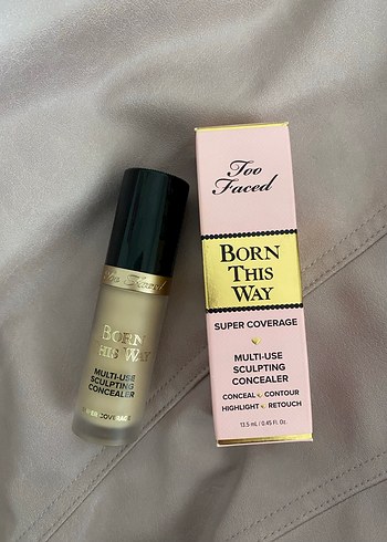 Too Faced Born This Way full coverage concealer kapatıcı
