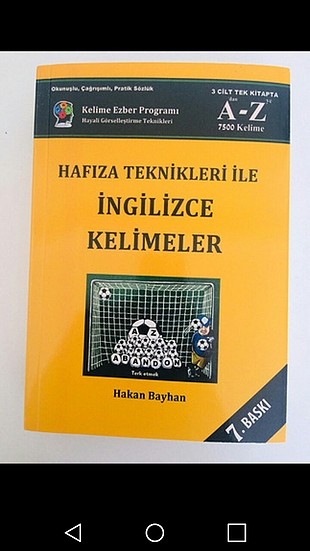 ingilizce kelime ezberleme kitabi