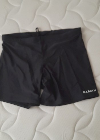 Erkek Siyah Yüzme Şortu - Görsel 3